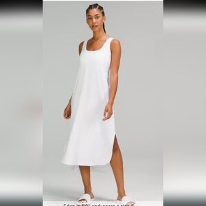 lululemon | Pima Cotton Open-back Midi Dress